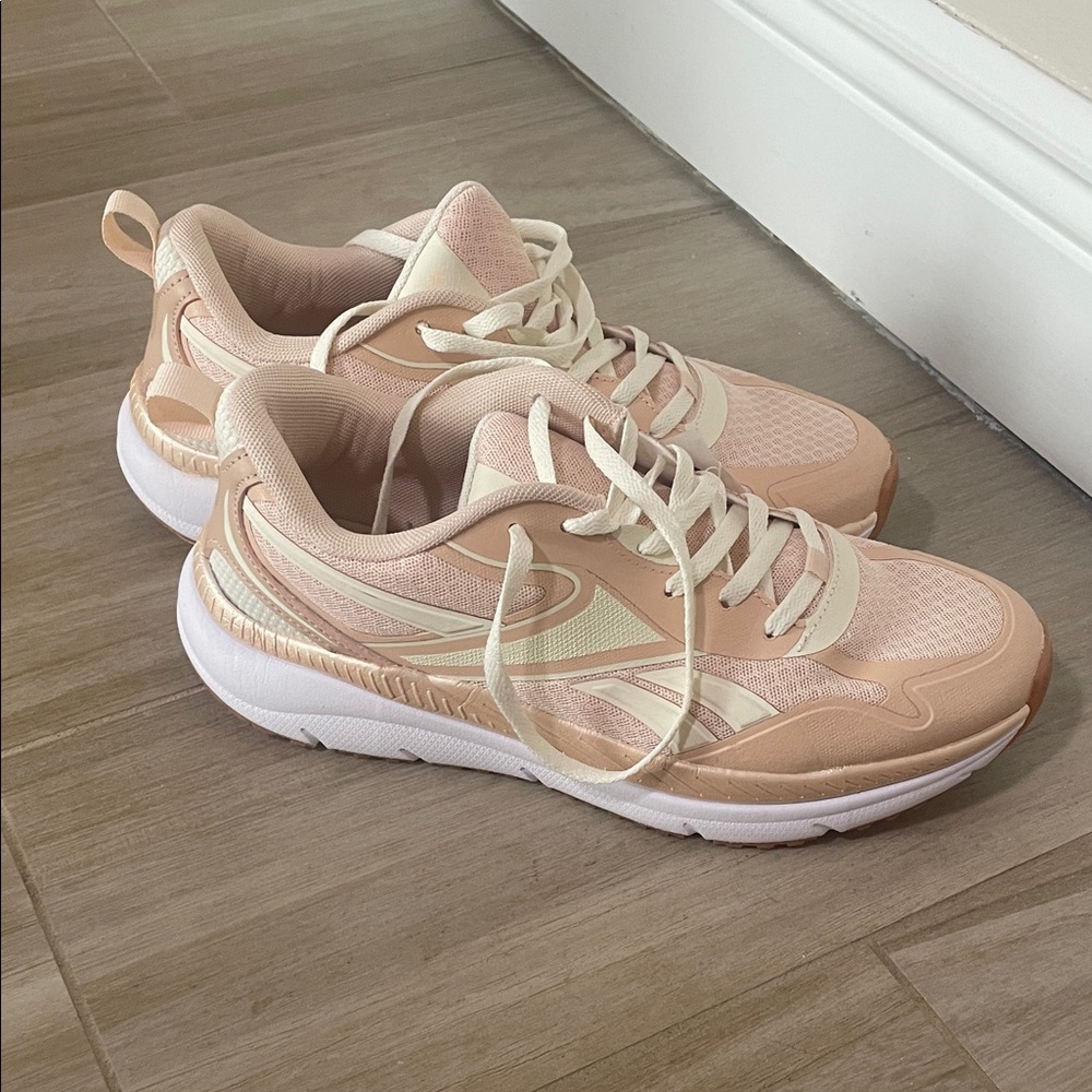 Reebok Women's Blush and Ivory Athletic Shoes